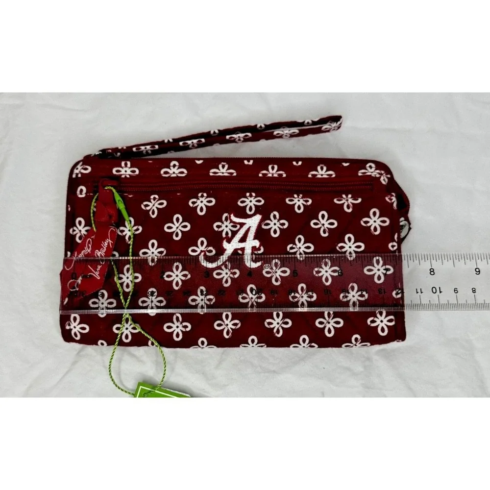 Vera Bradley Alabama Crimson Tide Wallet Collegiate Collection Mini Concerto - Picture 3 of 6